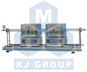 双炉体滑动管式炉TCVD--OTF-1200X-S2-50SL
