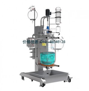 防爆调速双层玻璃反应釜GRSL-80EX