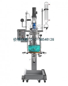 防爆调速双层玻璃反应釜GRS-30EX